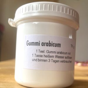 Gummi Arabicum veganer Eisersatz