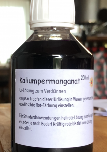 Kaliumpermanganat, Mazdaznan Pflegemittel